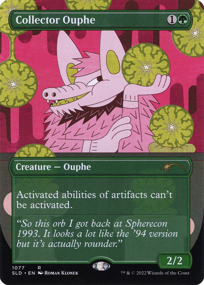 Collector Ouphe (1077) - [Foil, Borderless] Secret Lair Drop (SLD)