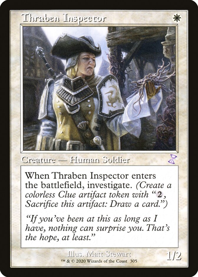 Thraben Inspector - [Retro Frame] Time Spiral Remastered (TSR)