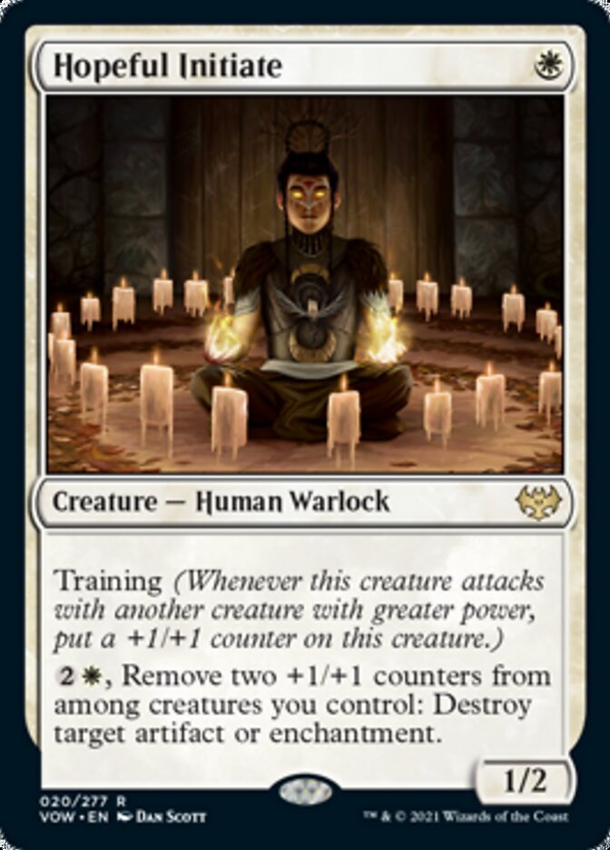 Hopeful Initiate - [Foil] Innistrad: Crimson Vow (VOW)