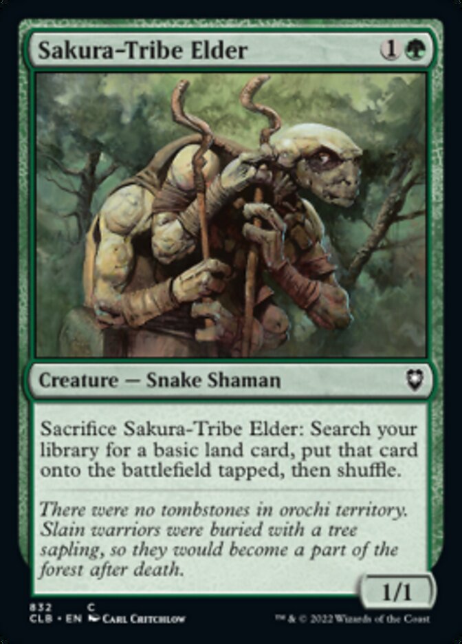 Sakura-Tribe Elder - Commander Legends: Battle for Baldur's Gate (CLB)