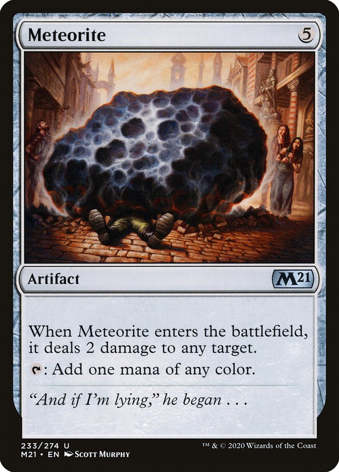 Meteorite - [Foil] Core Set 2021 (M21)