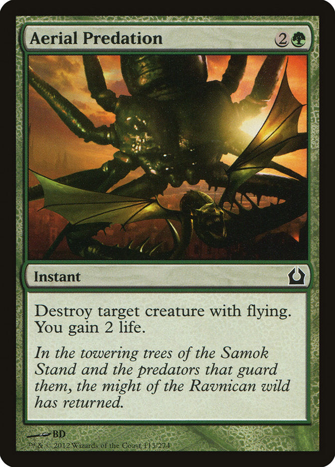 Aerial Predation - [Foil] Return to Ravnica (RTR)