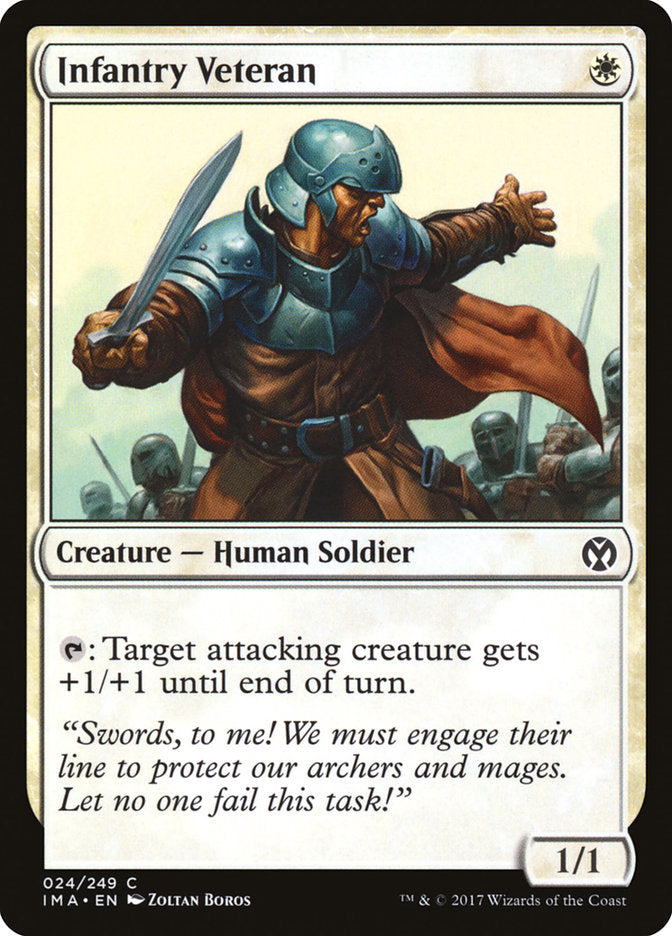 Infantry Veteran - [Foil] Iconic Masters (IMA)