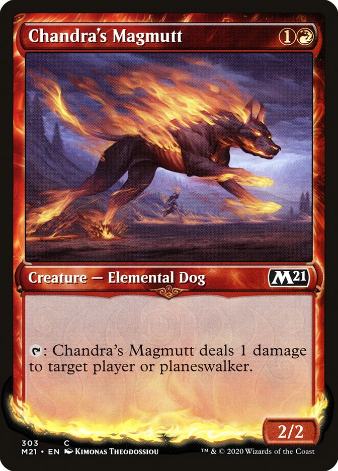 Chandra's Magmutt - [Foil, Showcase] Core Set 2021 (M21)