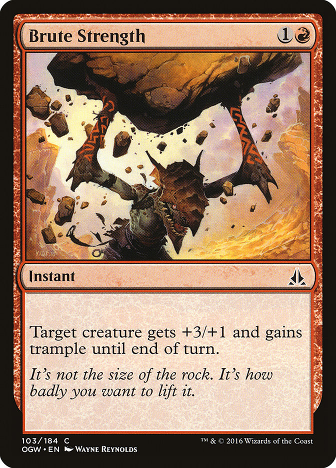 Brute Strength - [Foil] Oath of the Gatewatch (OGW)