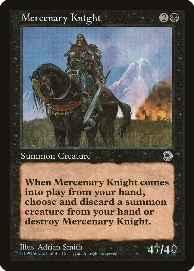 Mercenary Knight - Portal (POR)