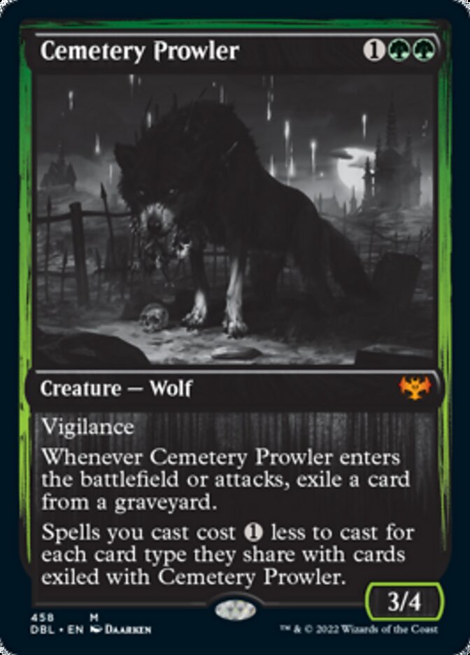 Cemetery Prowler - [Foil] Innistrad: Double Feature (DBL)