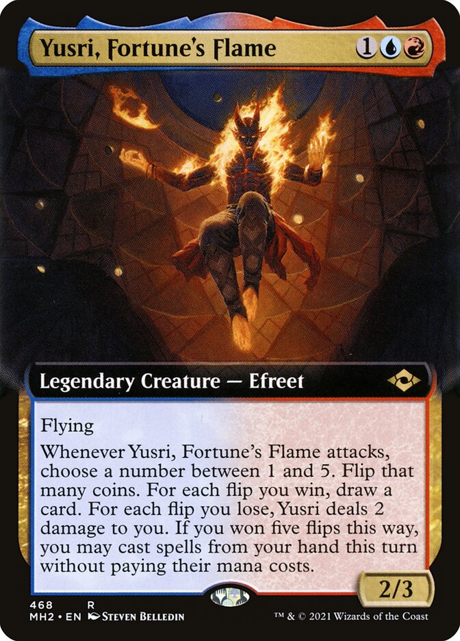 Yusri, Fortune's Flame - [Foil, Extended Art] Modern Horizons 2 (MH2)
