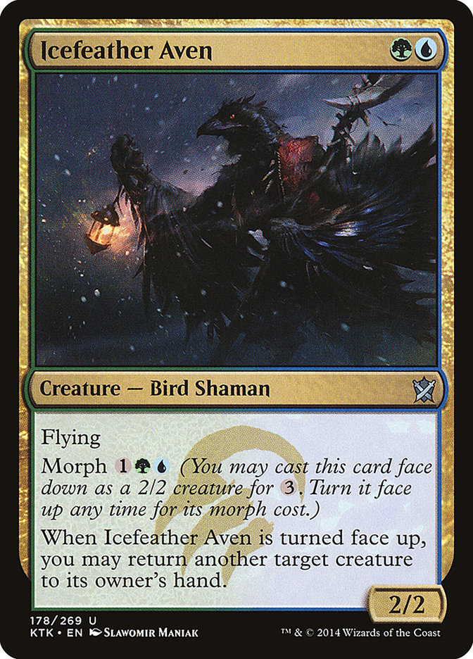 Icefeather Aven - [Foil] Khans of Tarkir (KTK)