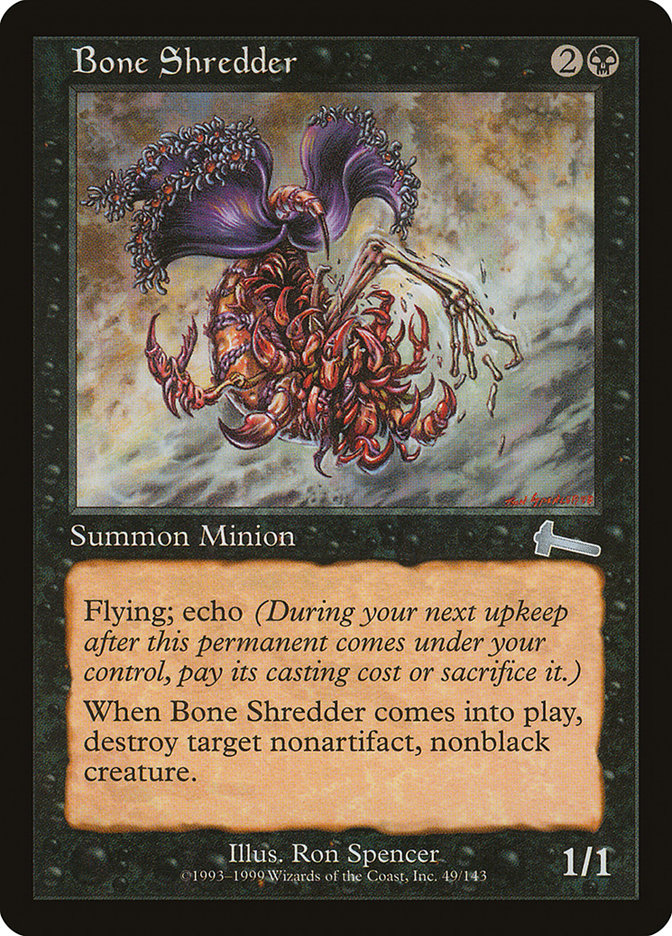 Bone Shredder - [Foil] Urza's Legacy (ULG)