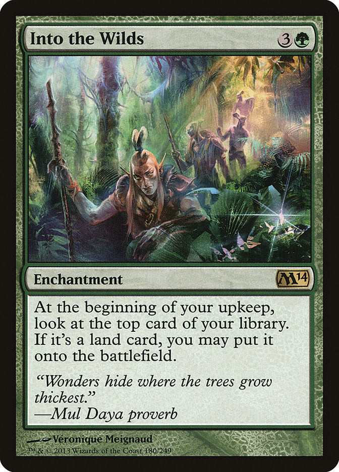 Into the Wilds - [Foil] Magic 2014 (M14)