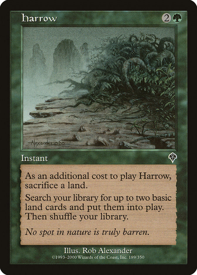 Harrow - [Foil, Retro Frame] Invasion (INV)