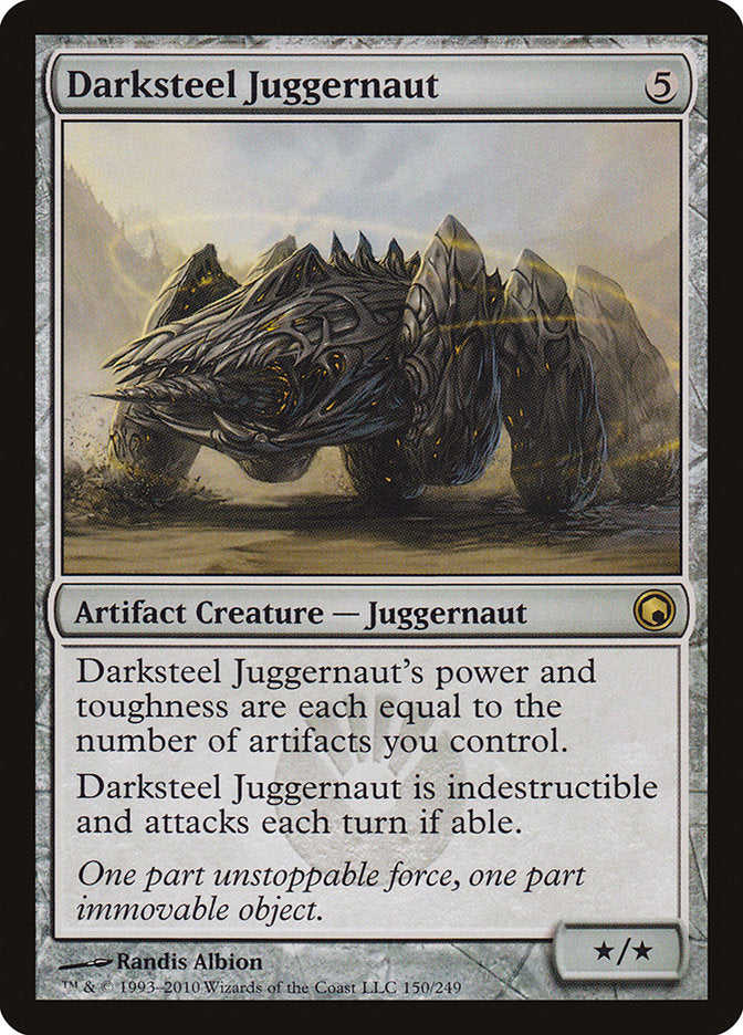 Darksteel Juggernaut - [Foil] Scars of Mirrodin (SOM)