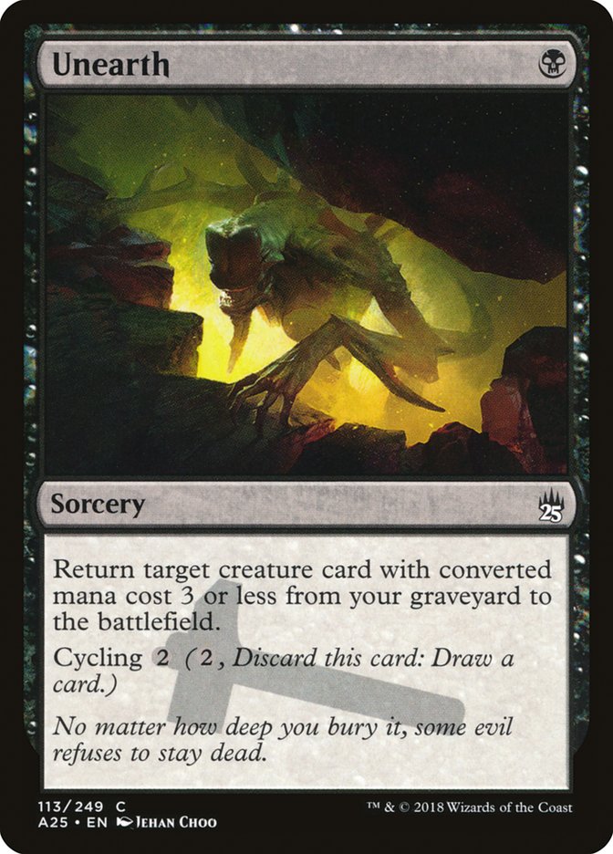 Unearth - [Foil] Masters 25 (A25)