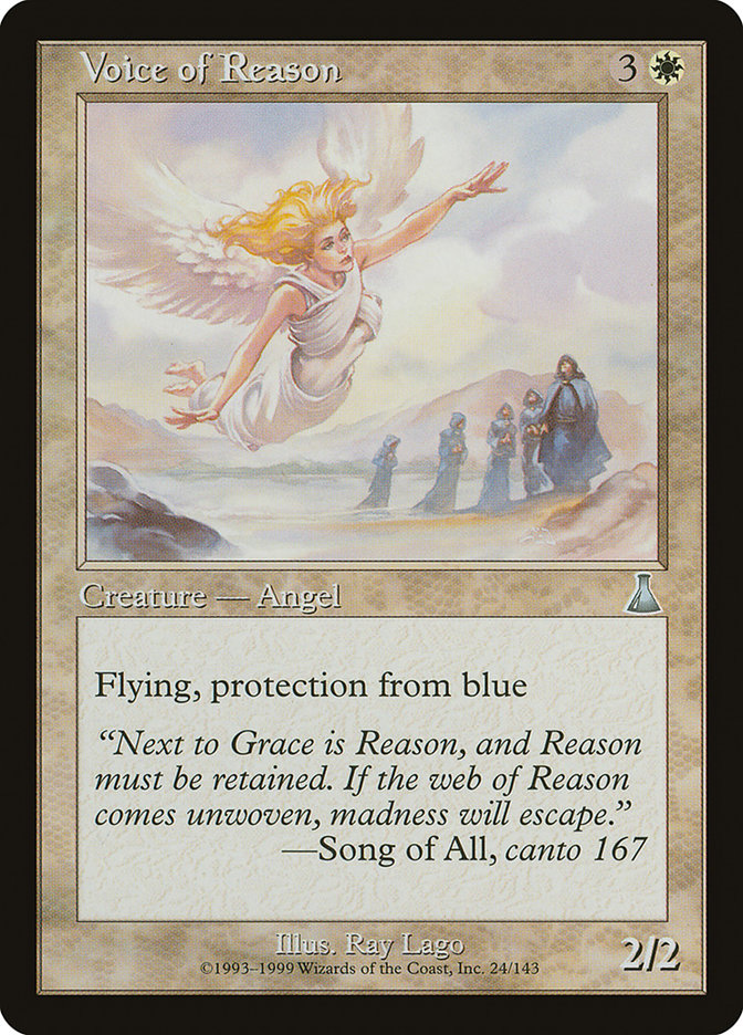 Voice of Reason - [Foil] Urza's Destiny (UDS)