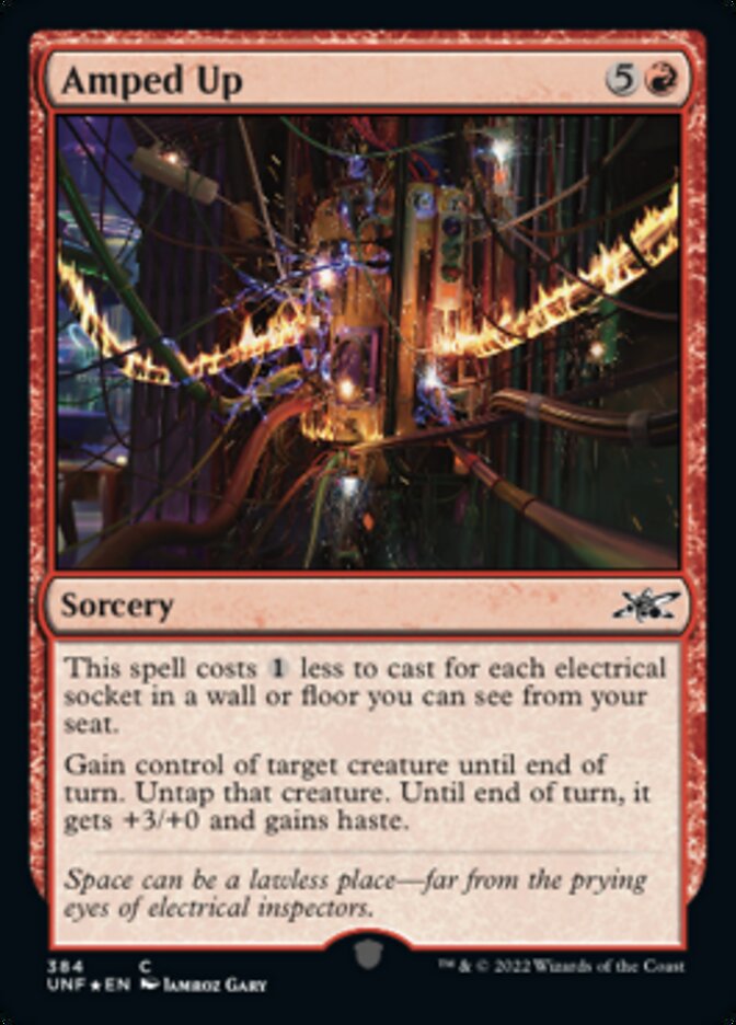 Amped Up - [Galaxy Foil] Unfinity (UNF)