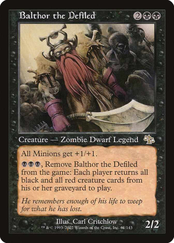 Balthor the Defiled - [Foil] Judgment (JUD)