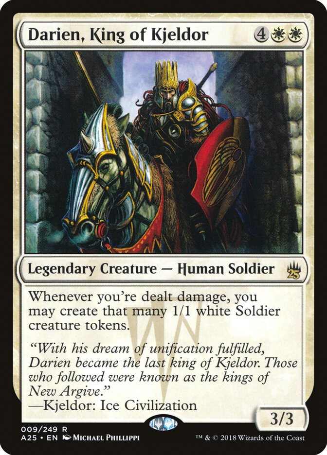 Darien, King of Kjeldor - Masters 25 (A25)