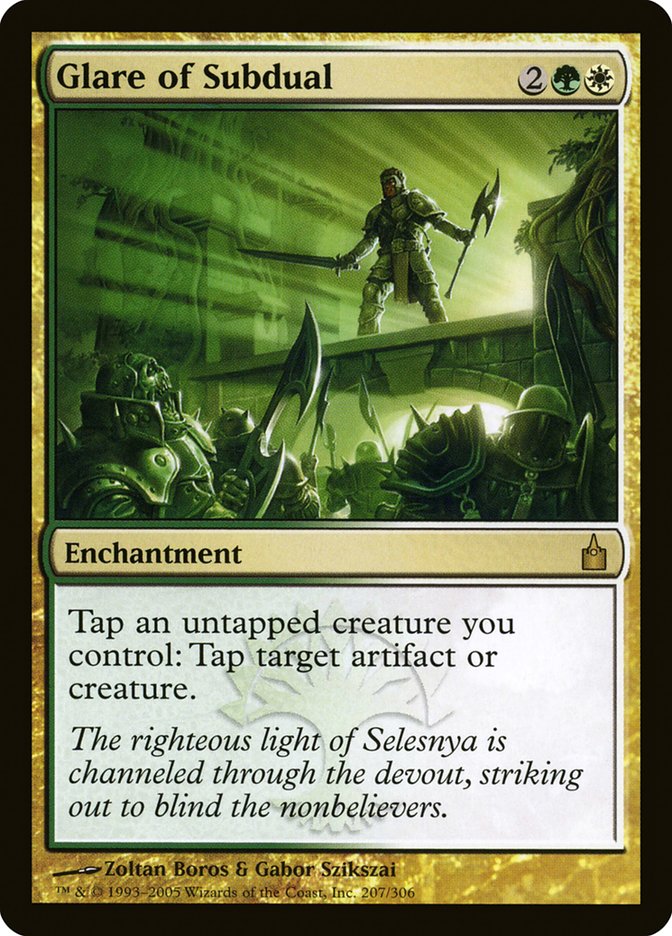 Glare of Subdual - [Foil] Ravnica: City of Guilds (RAV)