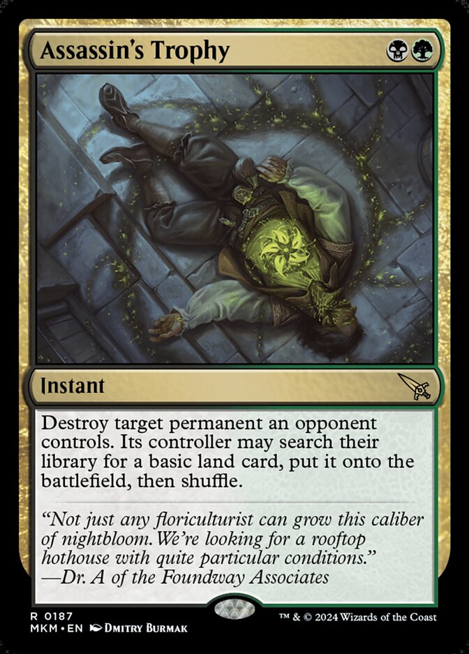 Assassin's Trophy - [Foil] Murders at Karlov Manor (MKM)