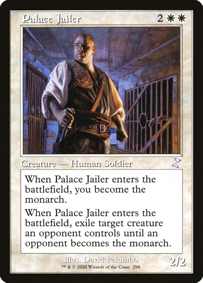 Palace Jailer - [Foil, Retro Frame] Time Spiral Remastered (TSR)