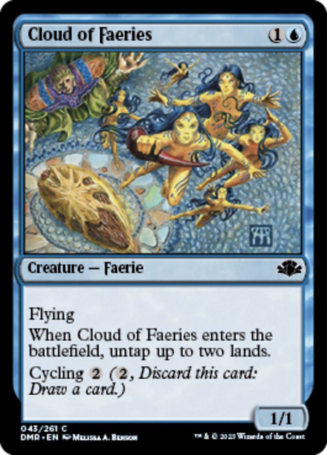 Cloud of Faeries - [Foil] Dominaria Remastered (DMR)