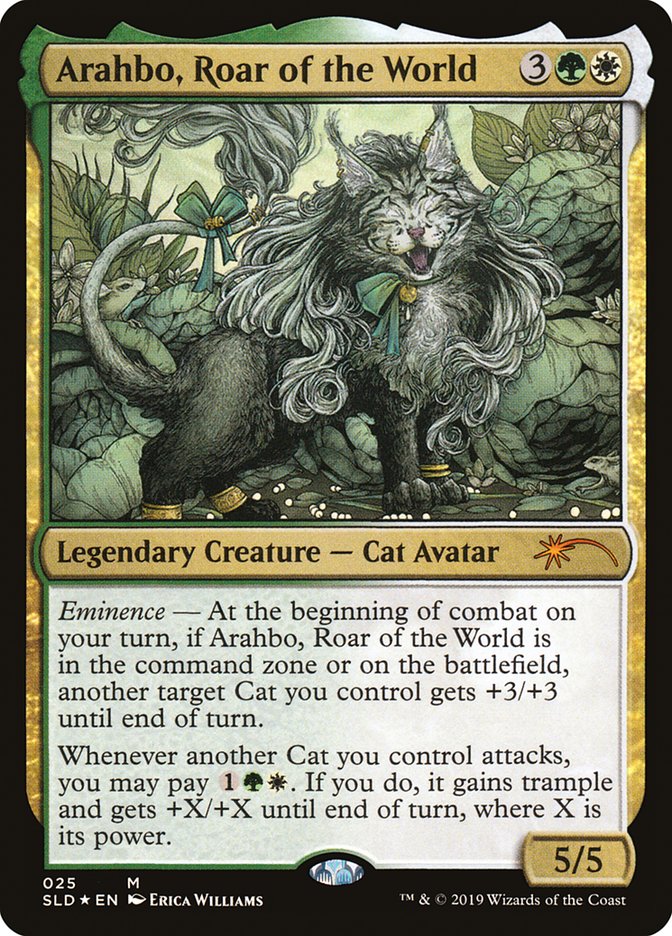 Arahbo, Roar of the World (25) - [Foil] Secret Lair Drop (SLD)