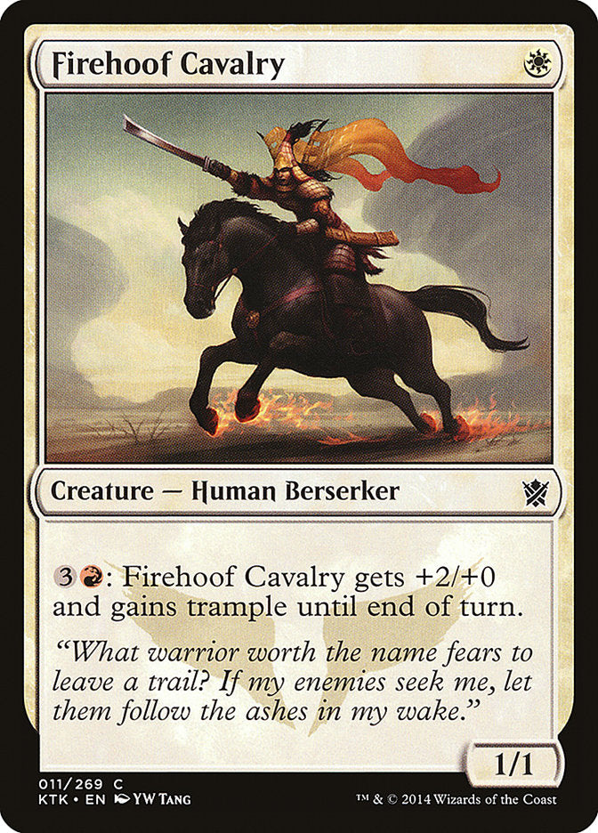 Firehoof Cavalry - Khans of Tarkir (KTK)