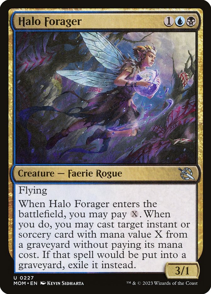 Halo Forager - [Foil] March of the Machine (MOM)