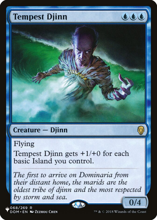 Tempest Djinn - The List (PLIST)