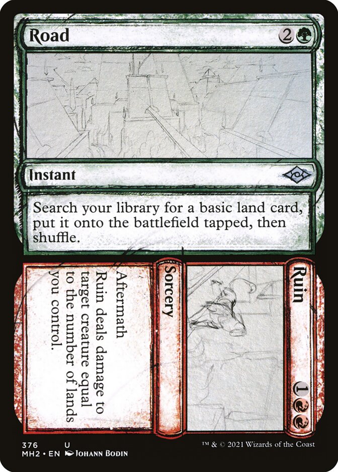Road // Ruin - [Foil, Showcase] Modern Horizons 2 (MH2)