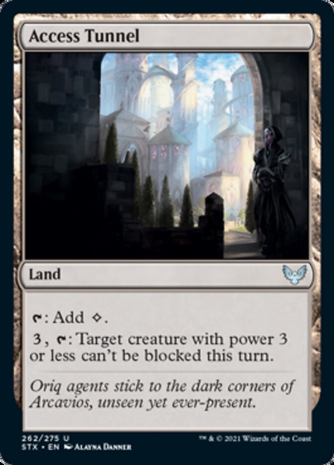 Access Tunnel - [Foil] Strixhaven: School of Mages (STX)