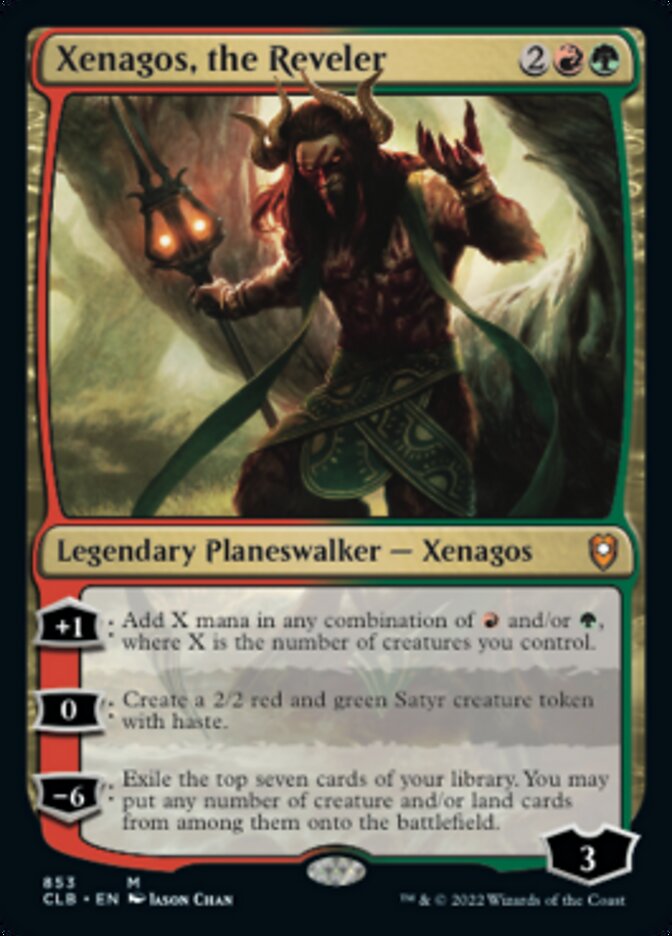 Xenagos, the Reveler - Commander Legends: Battle for Baldur's Gate (CLB)