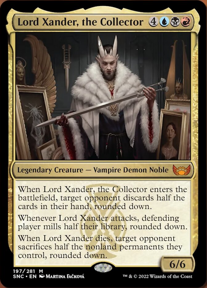 Lord Xander, the Collector - [Foil] Streets of New Capenna (SNC)