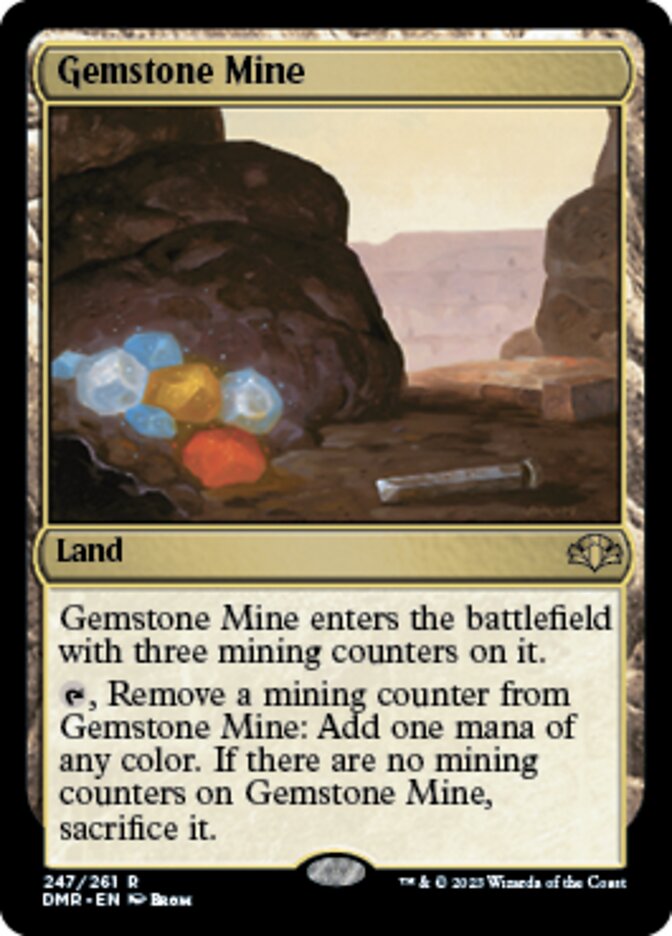Gemstone Mine - Dominaria Remastered (DMR)