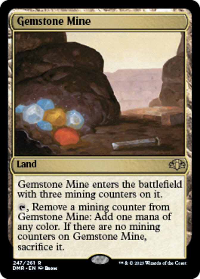 Gemstone Mine - [Foil] Dominaria Remastered (DMR)