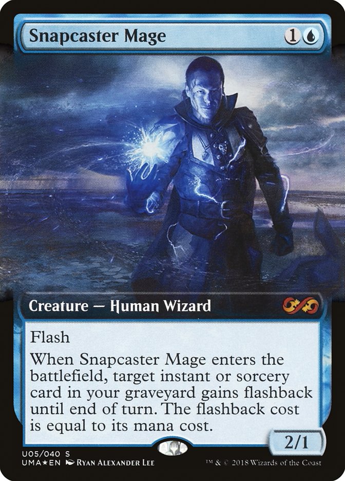 Snapcaster Mage - [Foil, Promo] Ultimate Box Topper (PUMA)