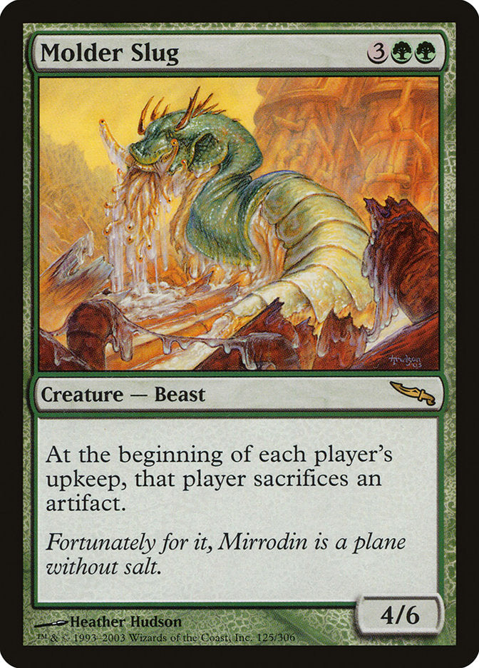 Molder Slug - [Foil] Mirrodin (MRD)