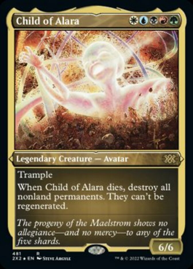 Child of Alara - [Etched Foil] Double Masters 2022 (2X2)