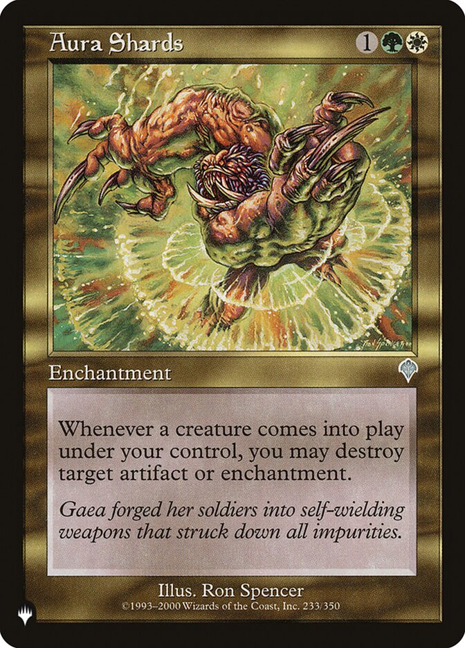 Aura Shards - [Foil, Retro Frame] The List (PLIST)