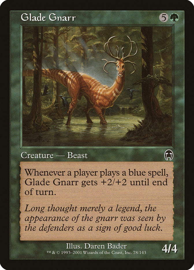 Glade Gnarr - [Foil] Apocalypse (APC)