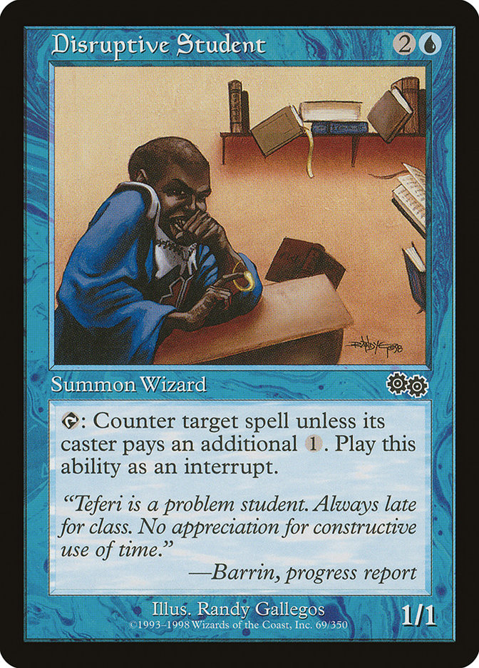 Disruptive Student - [Retro Frame] Urza's Saga (USG)