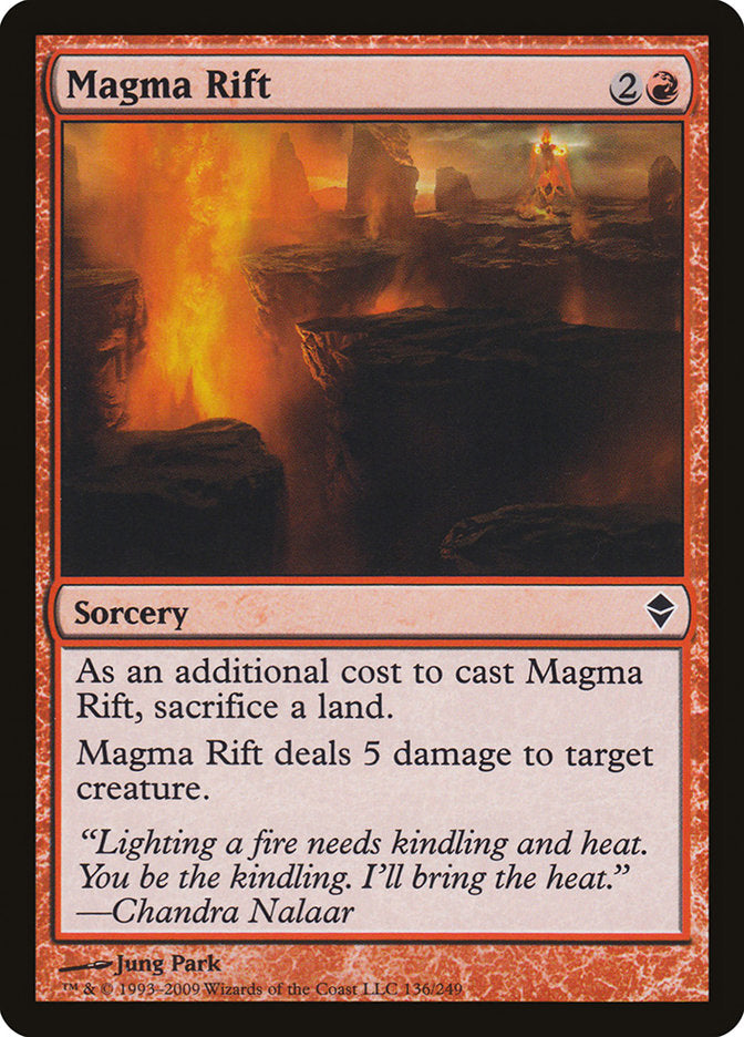 Magma Rift - [Foil] Zendikar (ZEN)