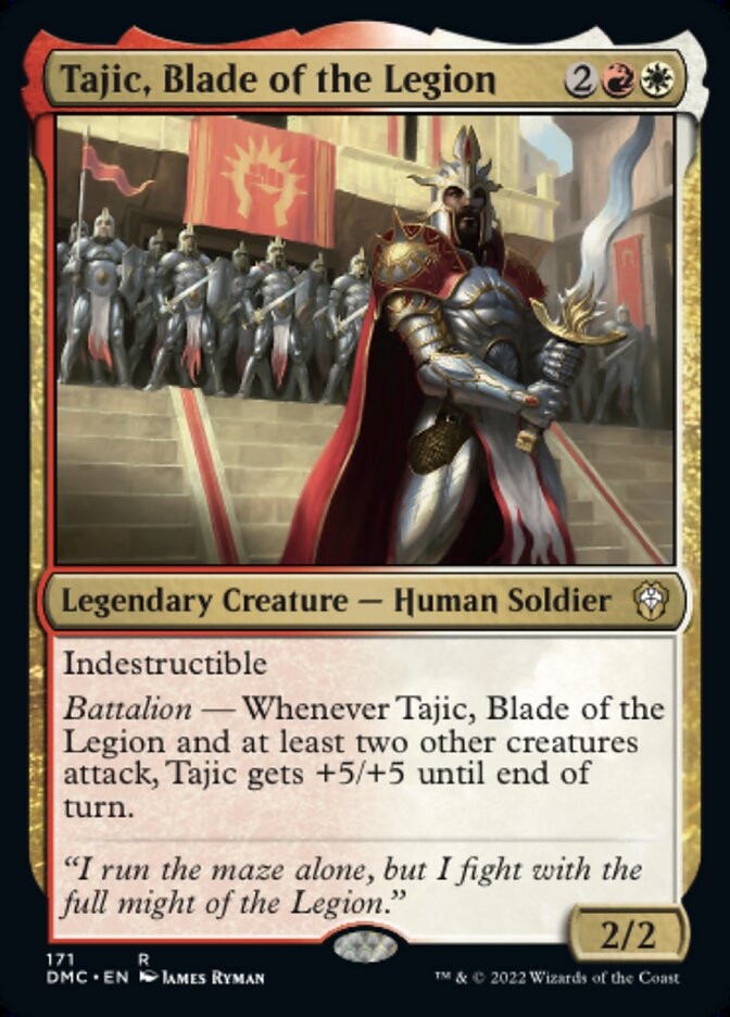 Tajic, Blade of the Legion - Dominaria United Commander (DMC)