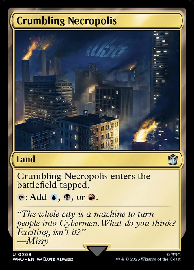 Crumbling Necropolis - [Foil] Doctor Who (WHO)