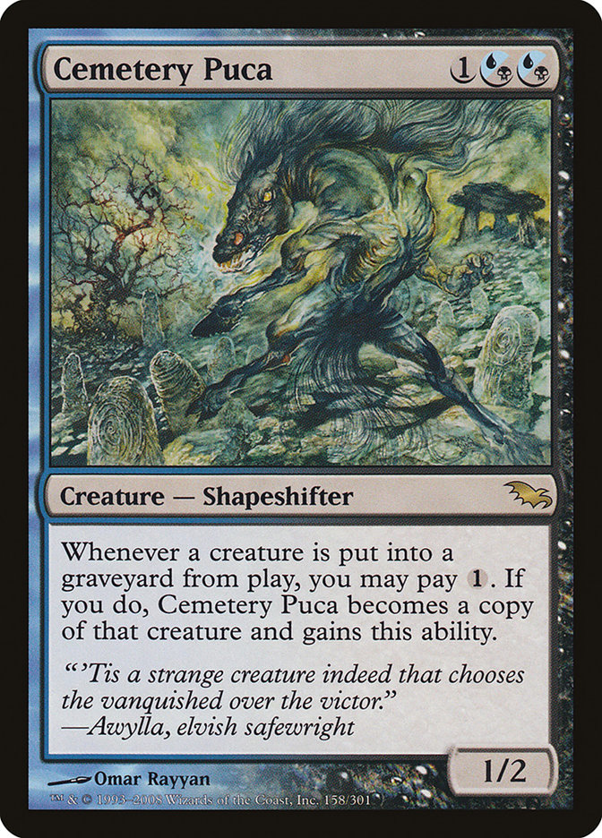 Cemetery Puca - [Foil] Shadowmoor (SHM)