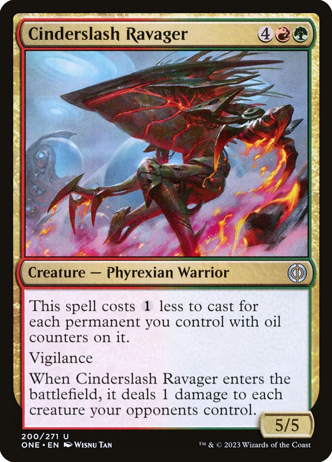 Cinderslash Ravager - Phyrexia: All Will Be One (ONE)