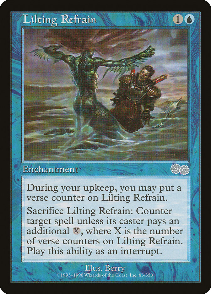 Lilting Refrain - [Retro Frame] Urza's Saga (USG)