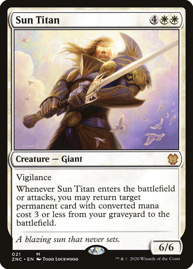 Sun Titan - [Foil] Zendikar Rising Commander (ZNC)