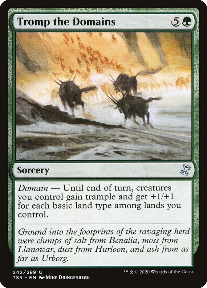 Tromp the Domains - [Foil] Time Spiral Remastered (TSR)